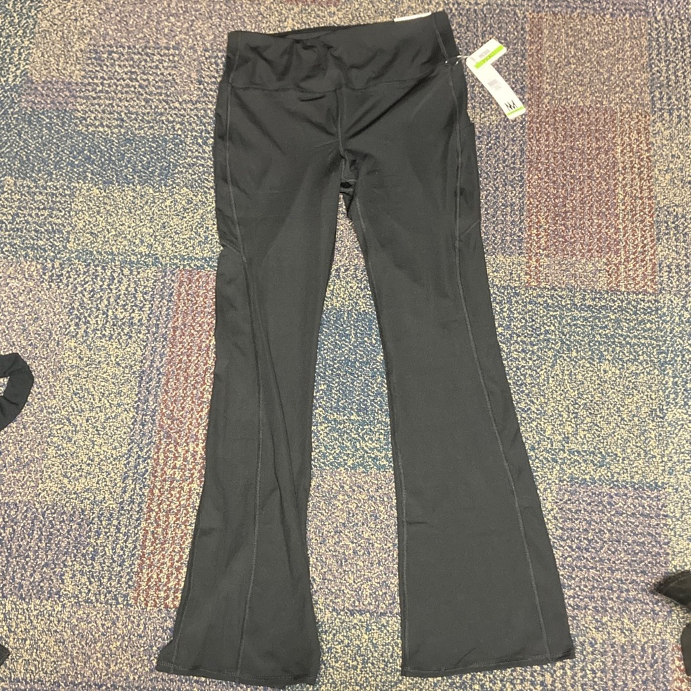 Black Flared Leggings